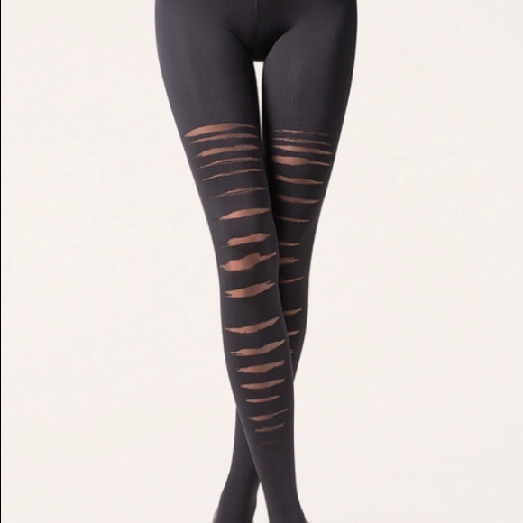 🌺HP🌺Gabriella black pantyhose - Picture 3 of 4